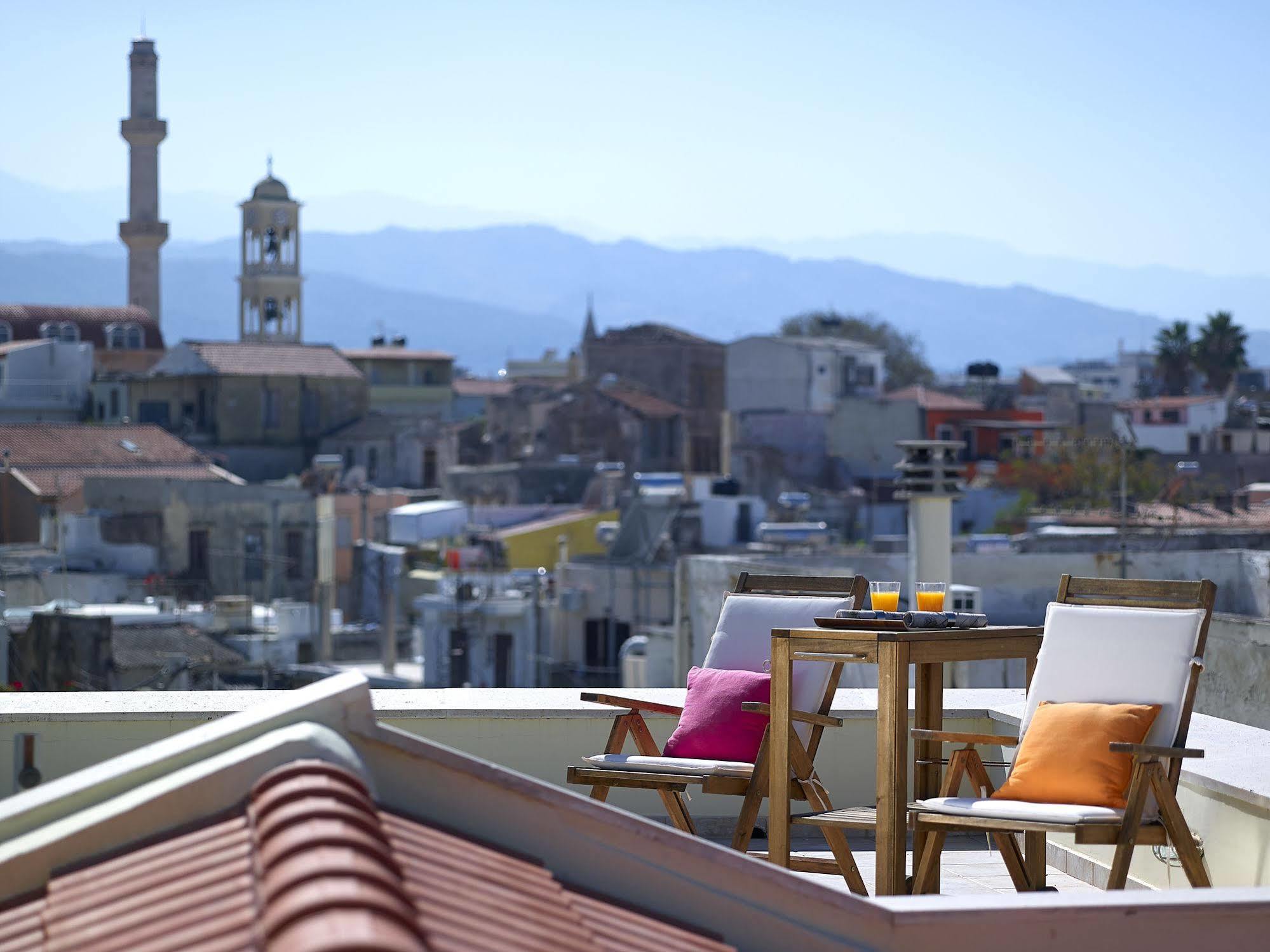 Boutique Hotel Fortino 하니아 외부 사진
